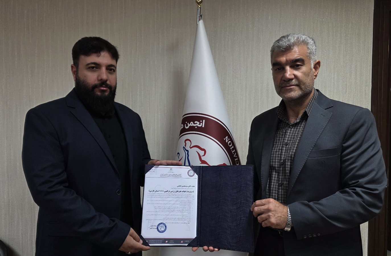 سرپرست هیات هنرهای رزمی ترکیبی MMA استان فارس منصوب شد