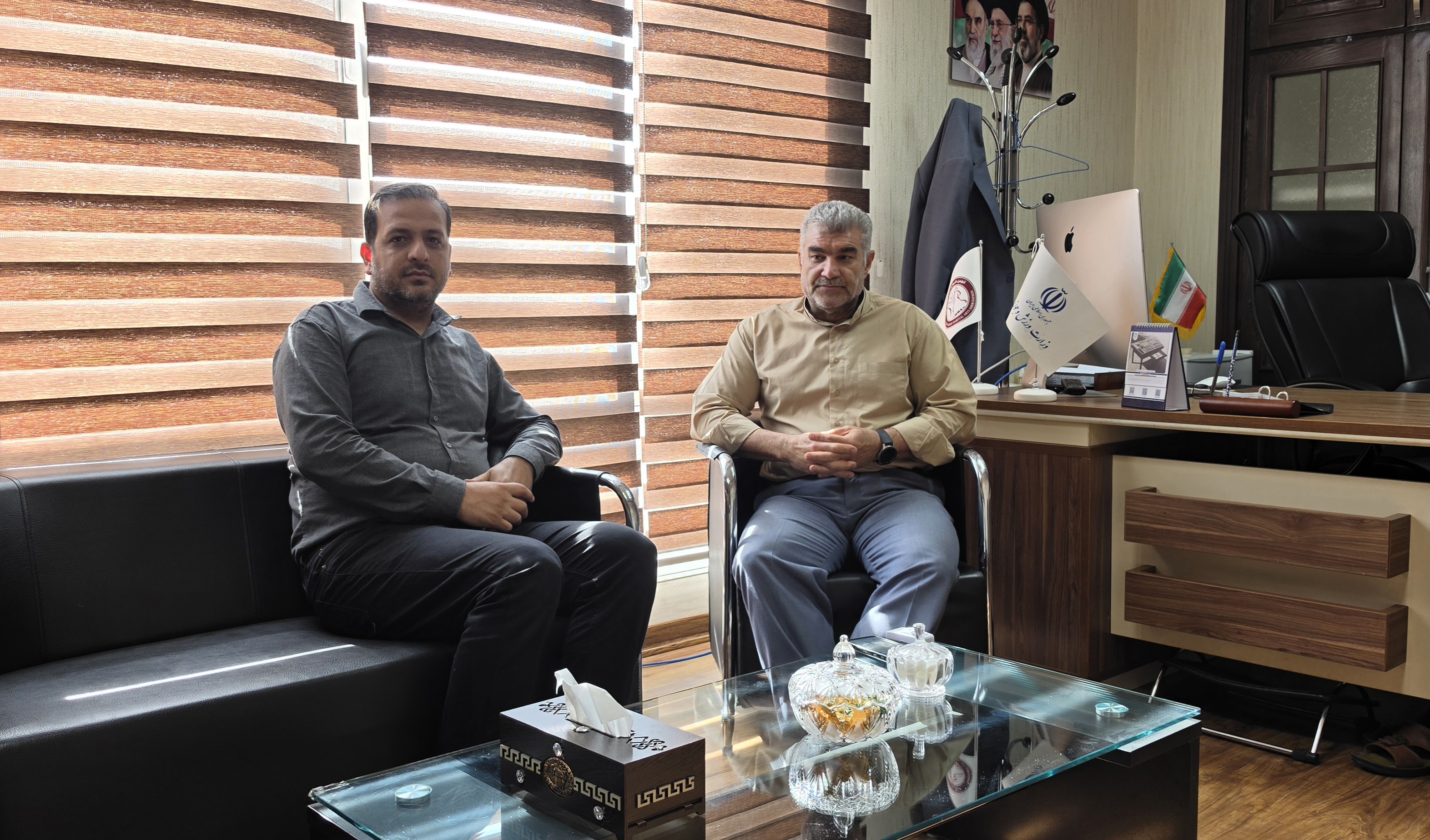 دیدار رئیس هیات MMA البرز با رئیس انجمن MMA ایران