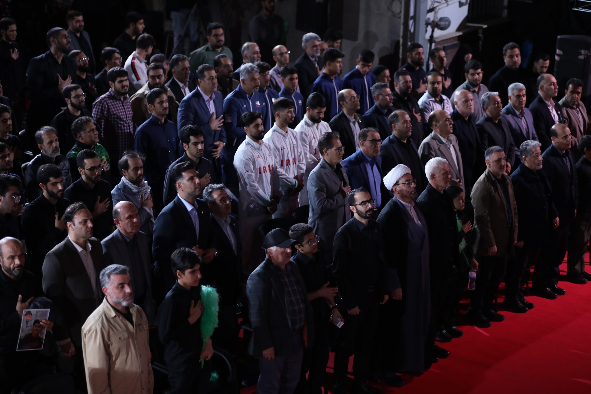 حضور رئیس انجمن MMA ایران در اجتماع بزرگ «ورزش، جان‌فدای ایران» در میدان انقلاب
